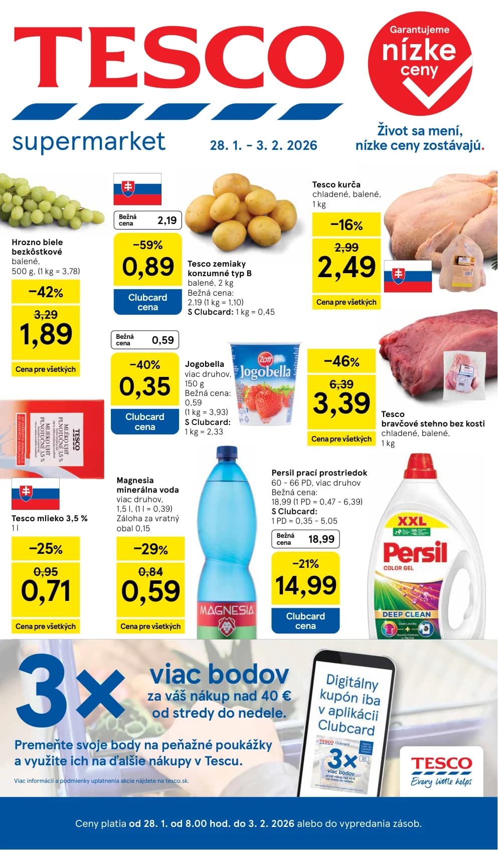 tesco - titulná strana