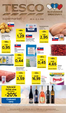 Leták Tesco