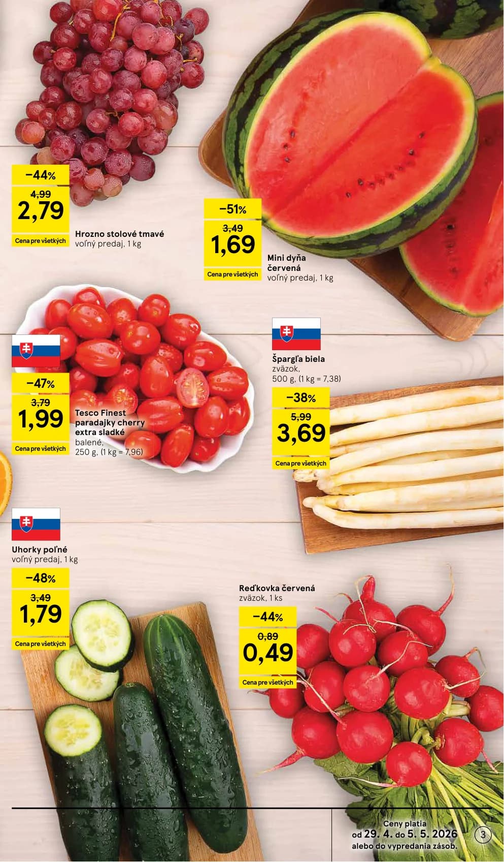 Tesco Finest paradajky cherry