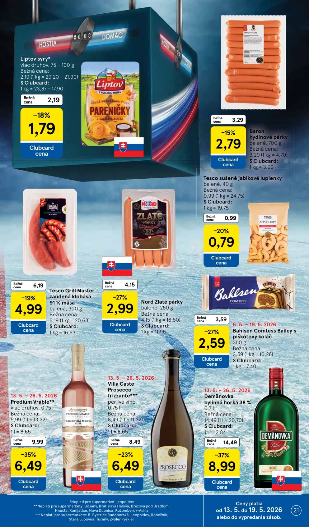 Tesco sušené jablkové lupienky