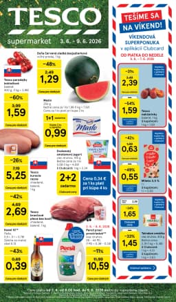 Leták Tesco