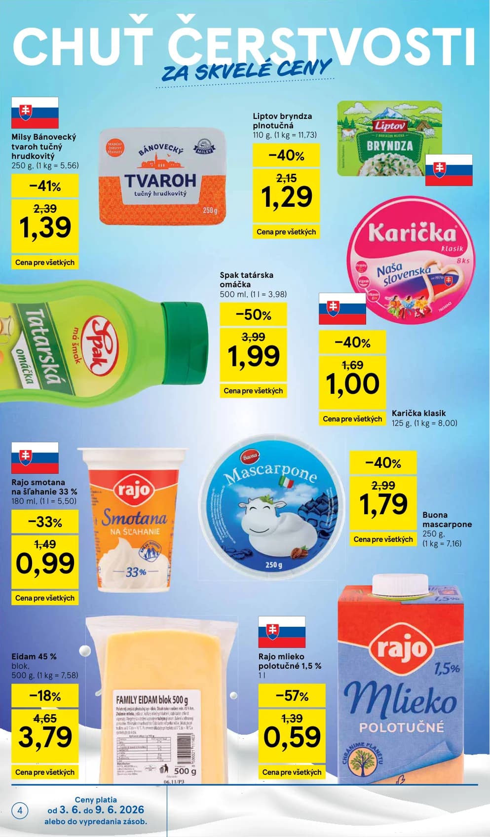 Rajo smotana na šľahanie