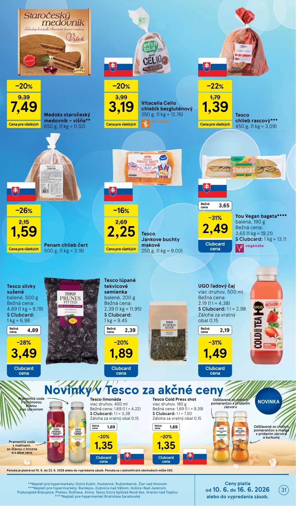 Tesco slivky sušené