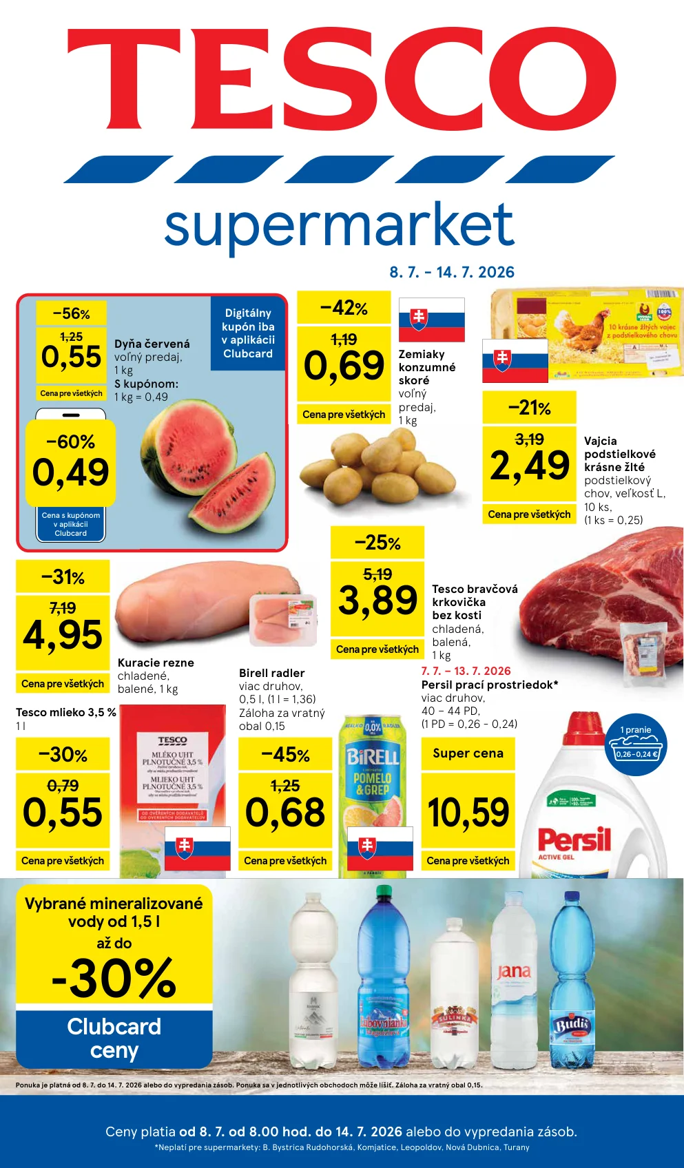 Tesco leták