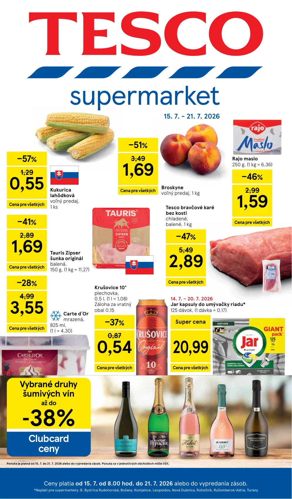 Tesco leták