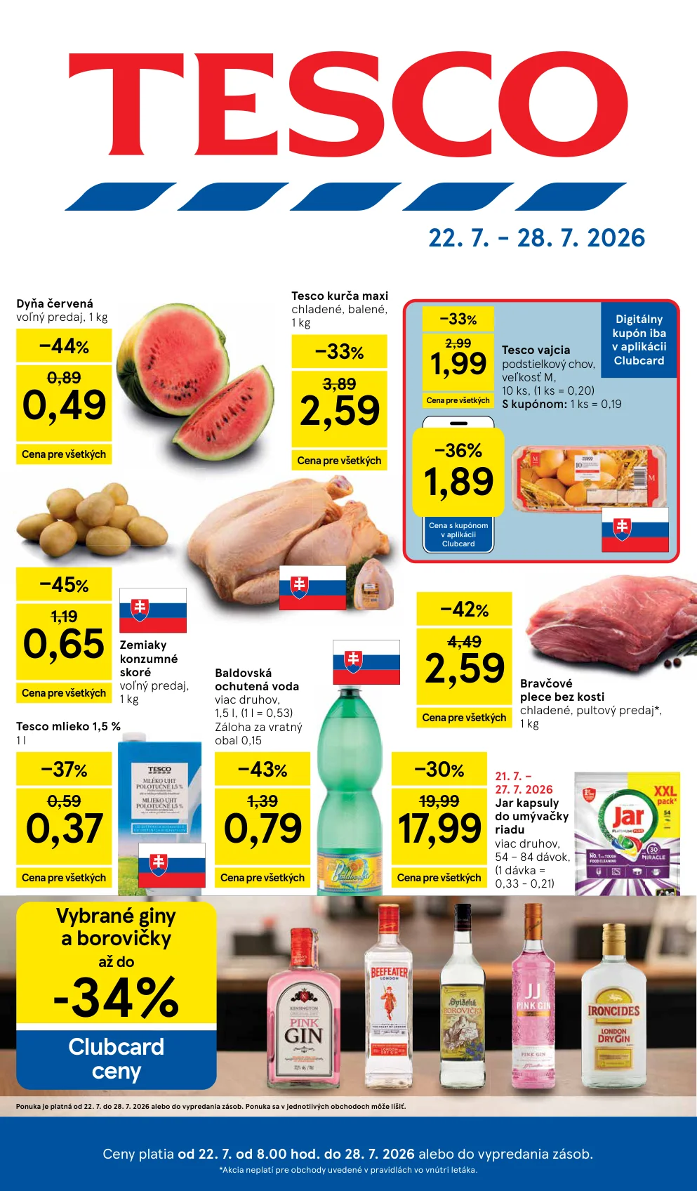 Tesco leták