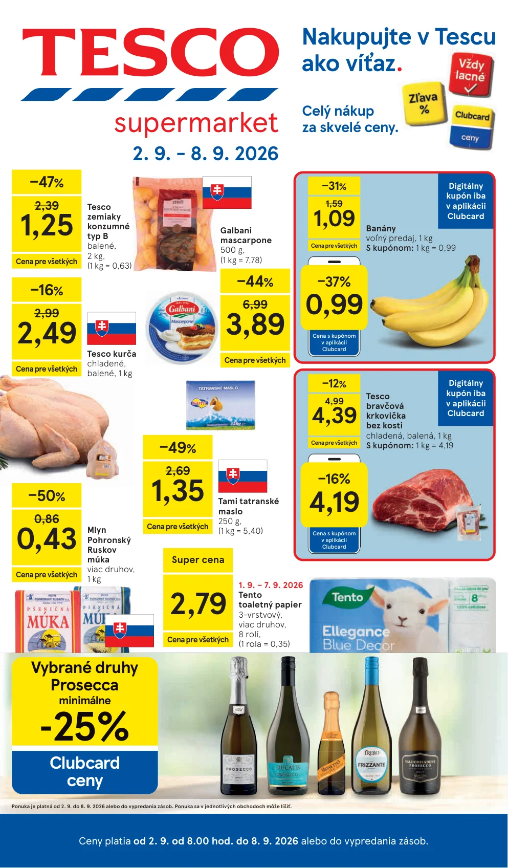 Tesco leták