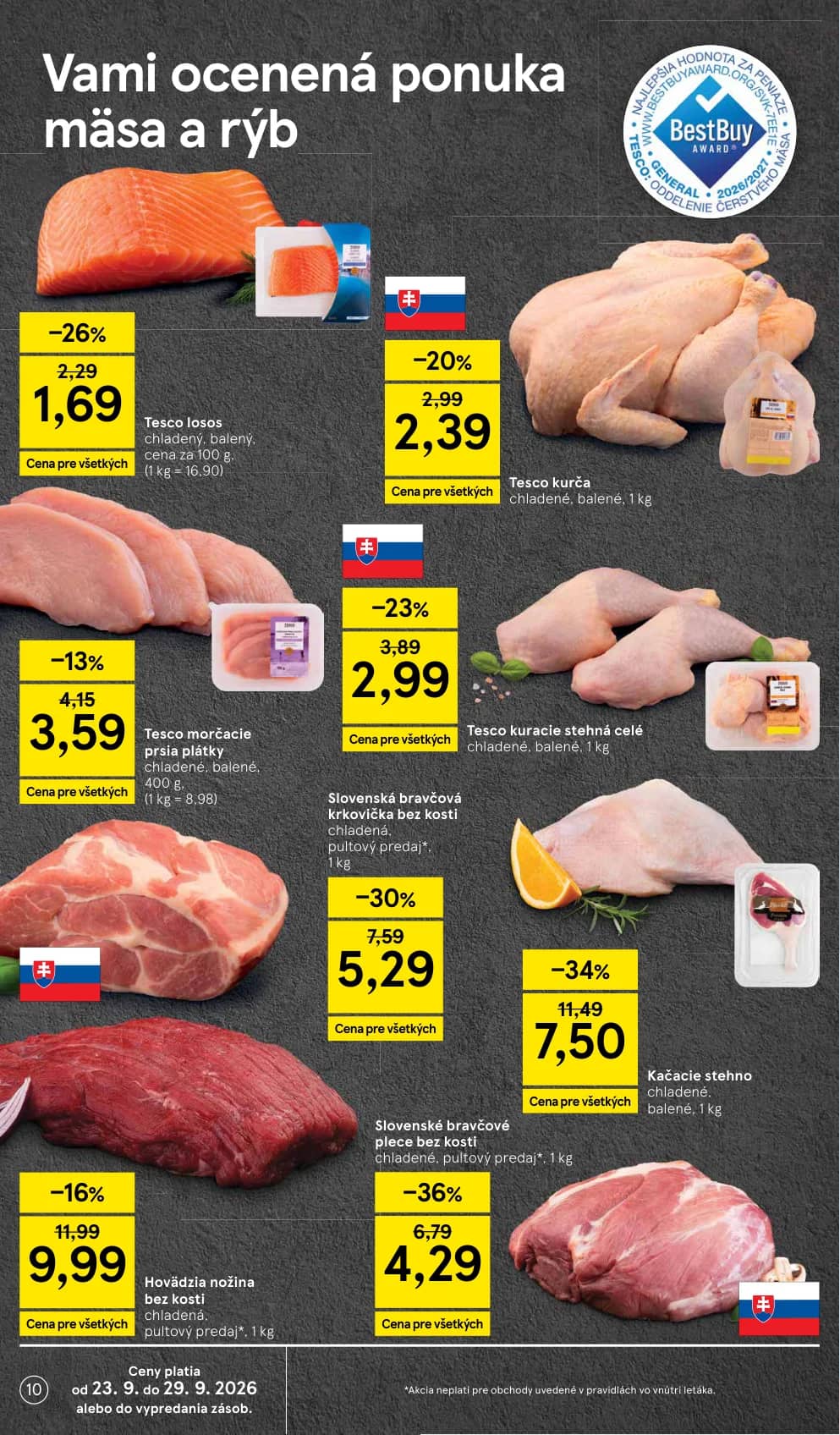 Hovädzia nožina bez kosti