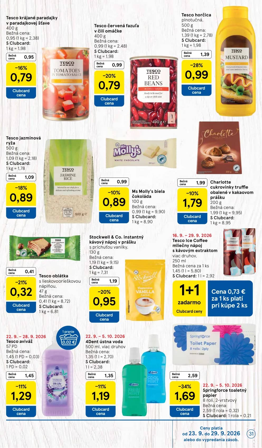 Tesco krájané paradajky