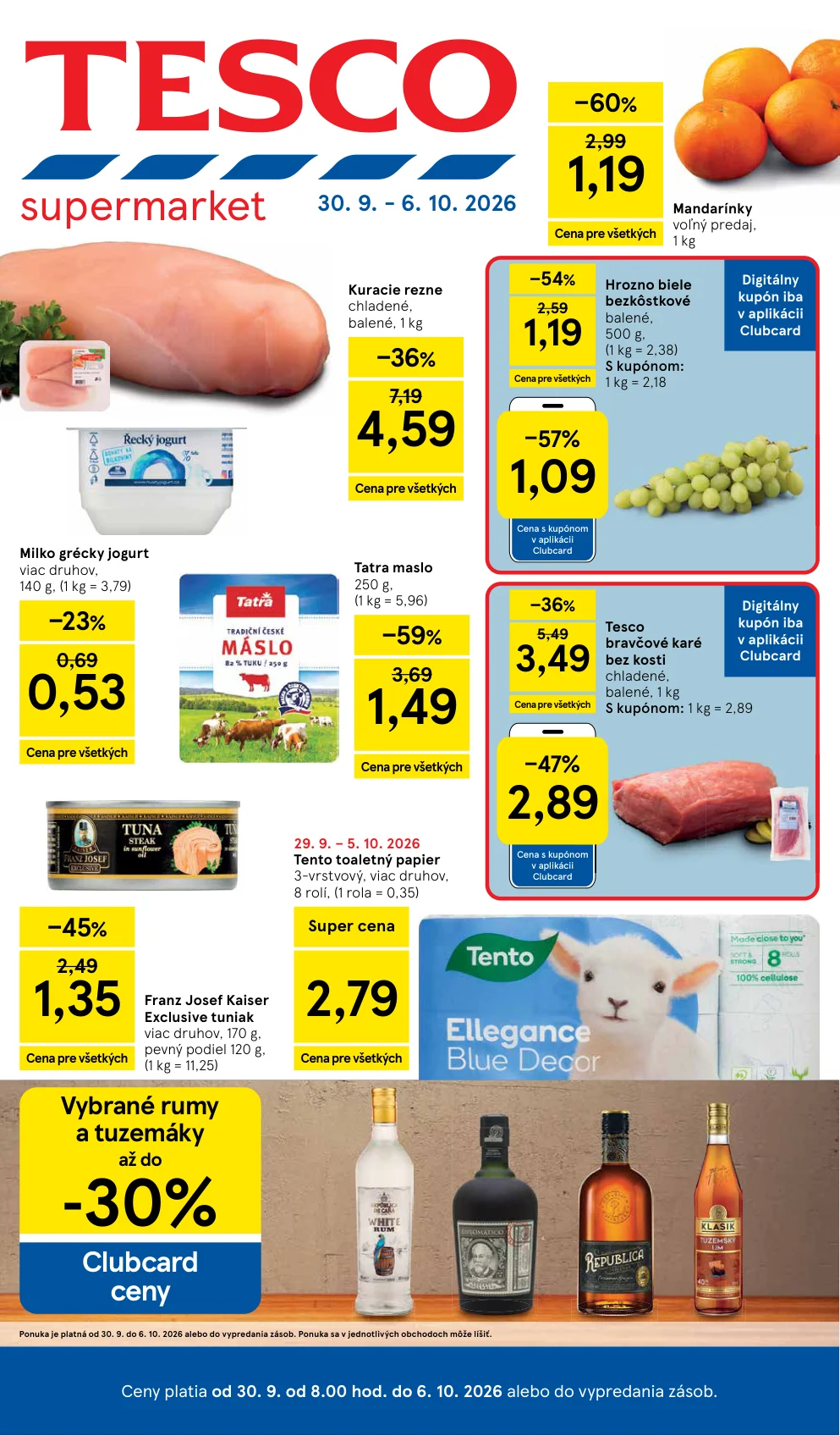 Tesco leták