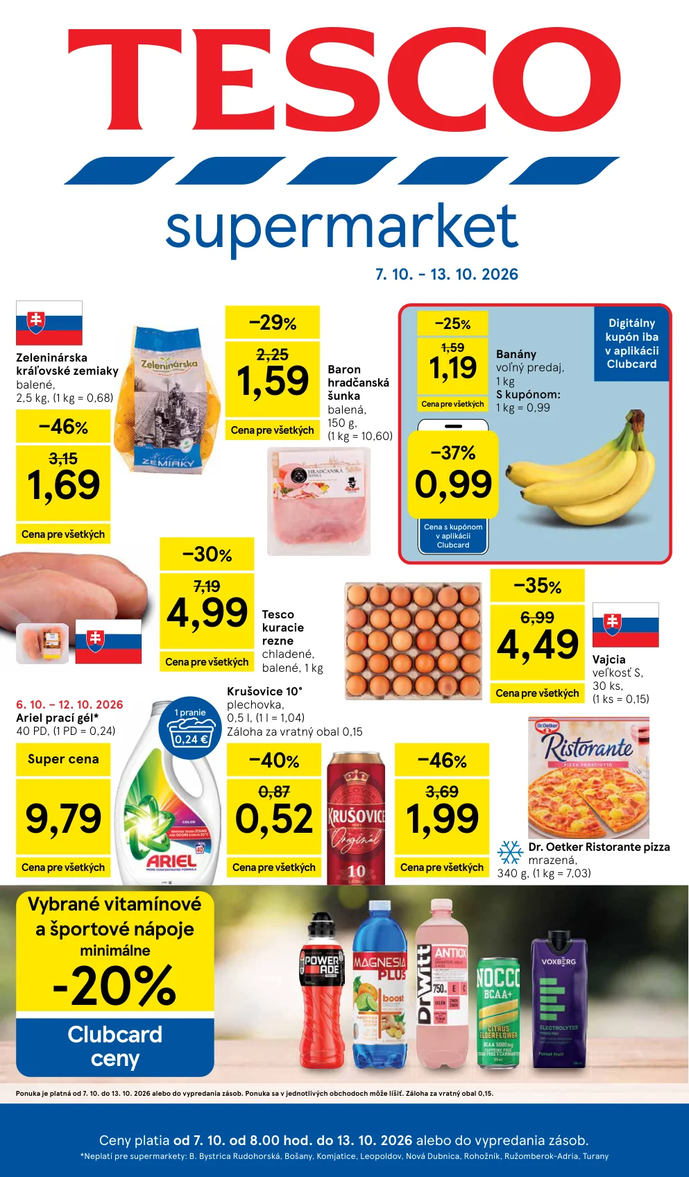 Tesco leták