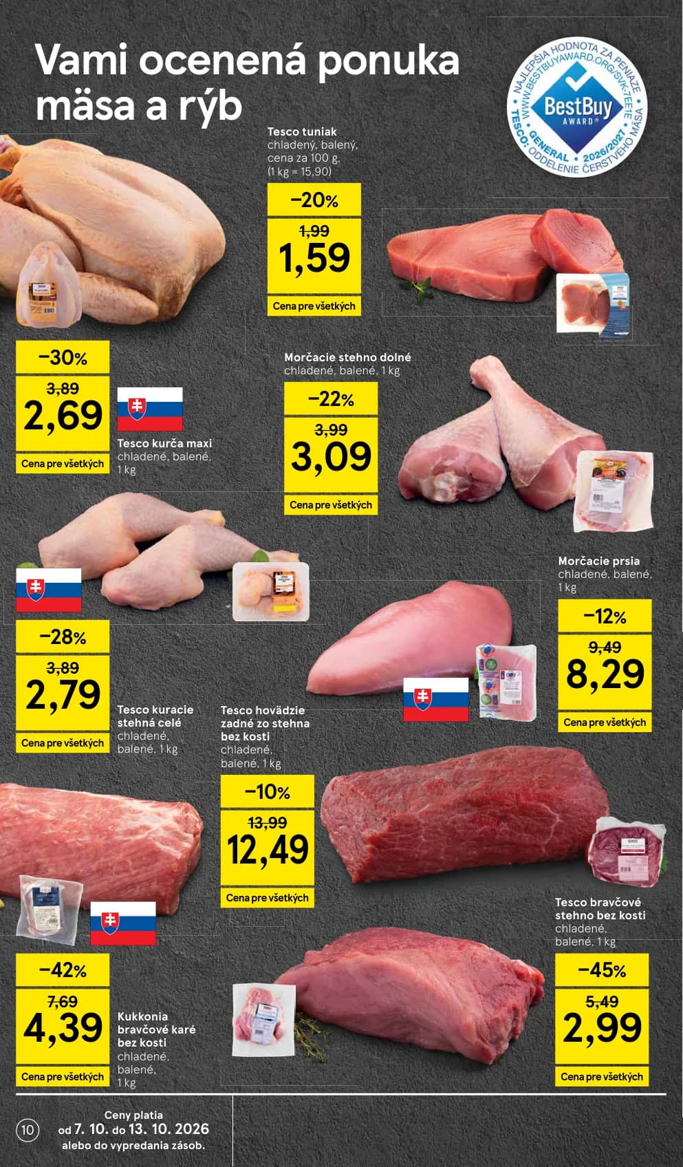Kukónia bravčové karé bez kosti