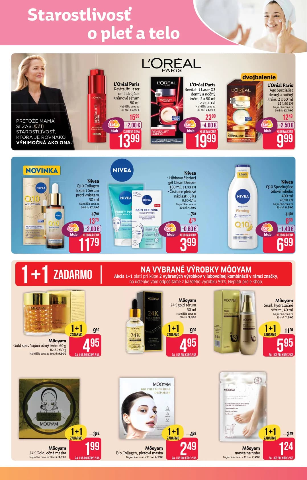 Nivea Q10 Spevňujúce telové mlieko